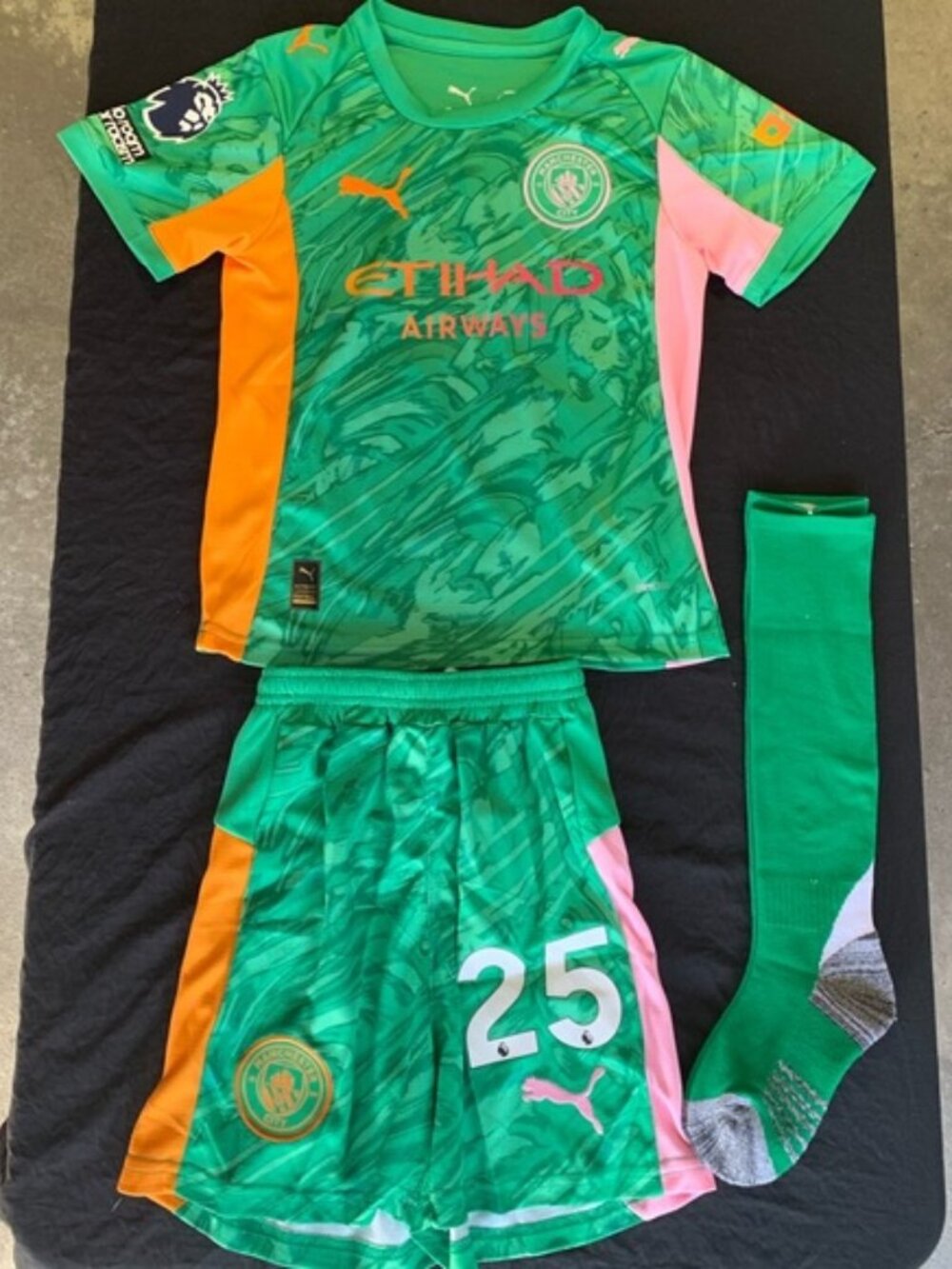 🌞⚽⚽ Manchester City 25/26 Goalkeeper Jerseys